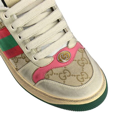 gucci sneaker damen pink preis|Gucci tan sneakers.